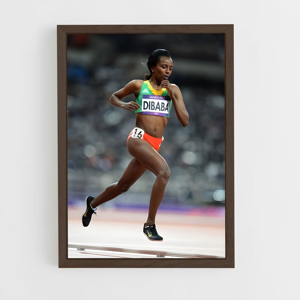Poster En Piste Vers La Victoire – affiche Athlétisme (vue 5)